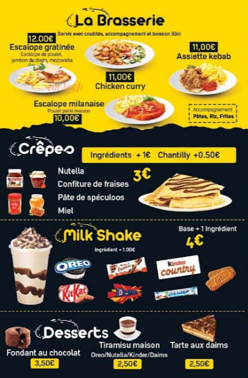 You’s Food — carte page 2