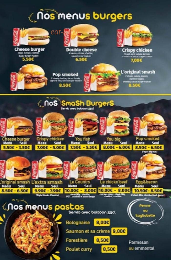 You’s Food — carte page 4