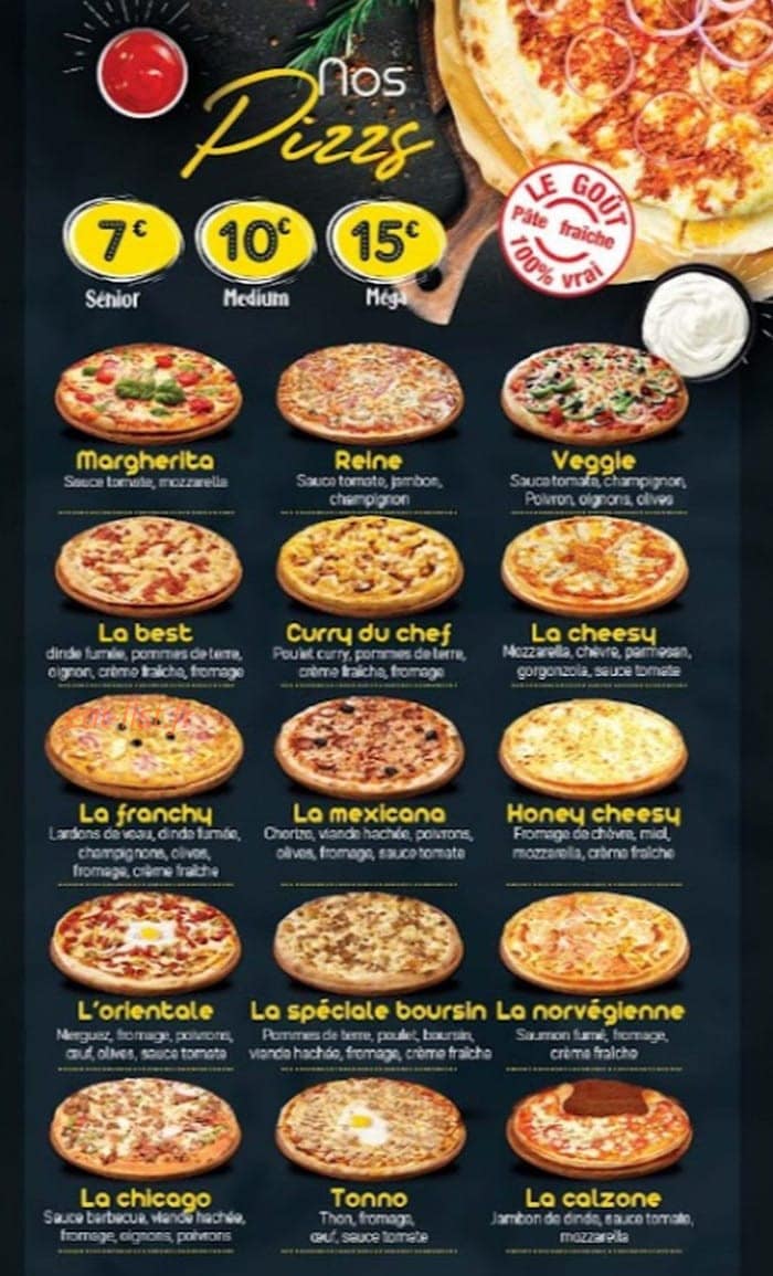You’s Food — carte page 5