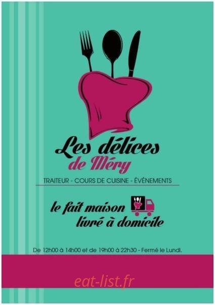 Les délices de méry — carte page 1