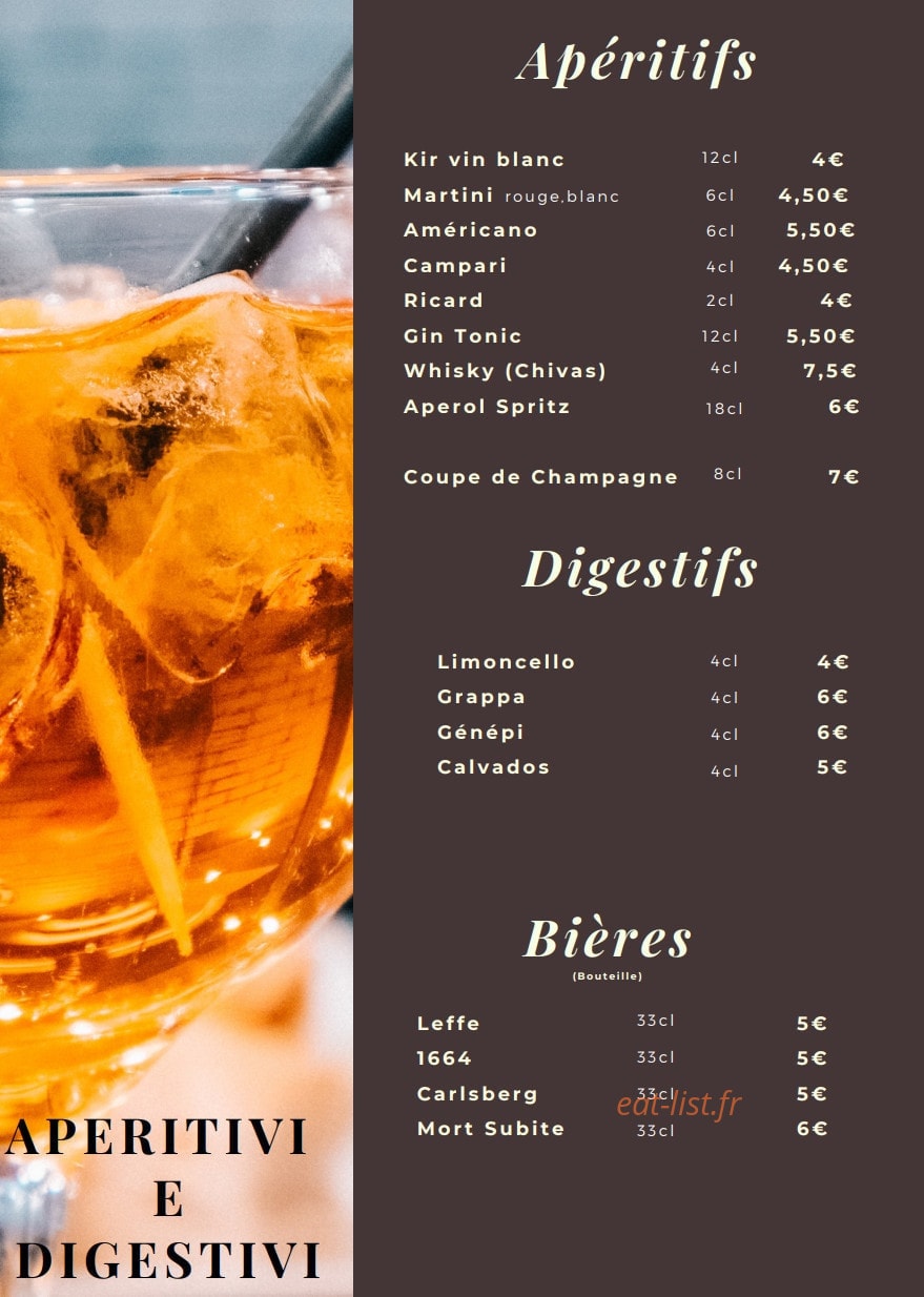 Pizza Nova — carte page 6