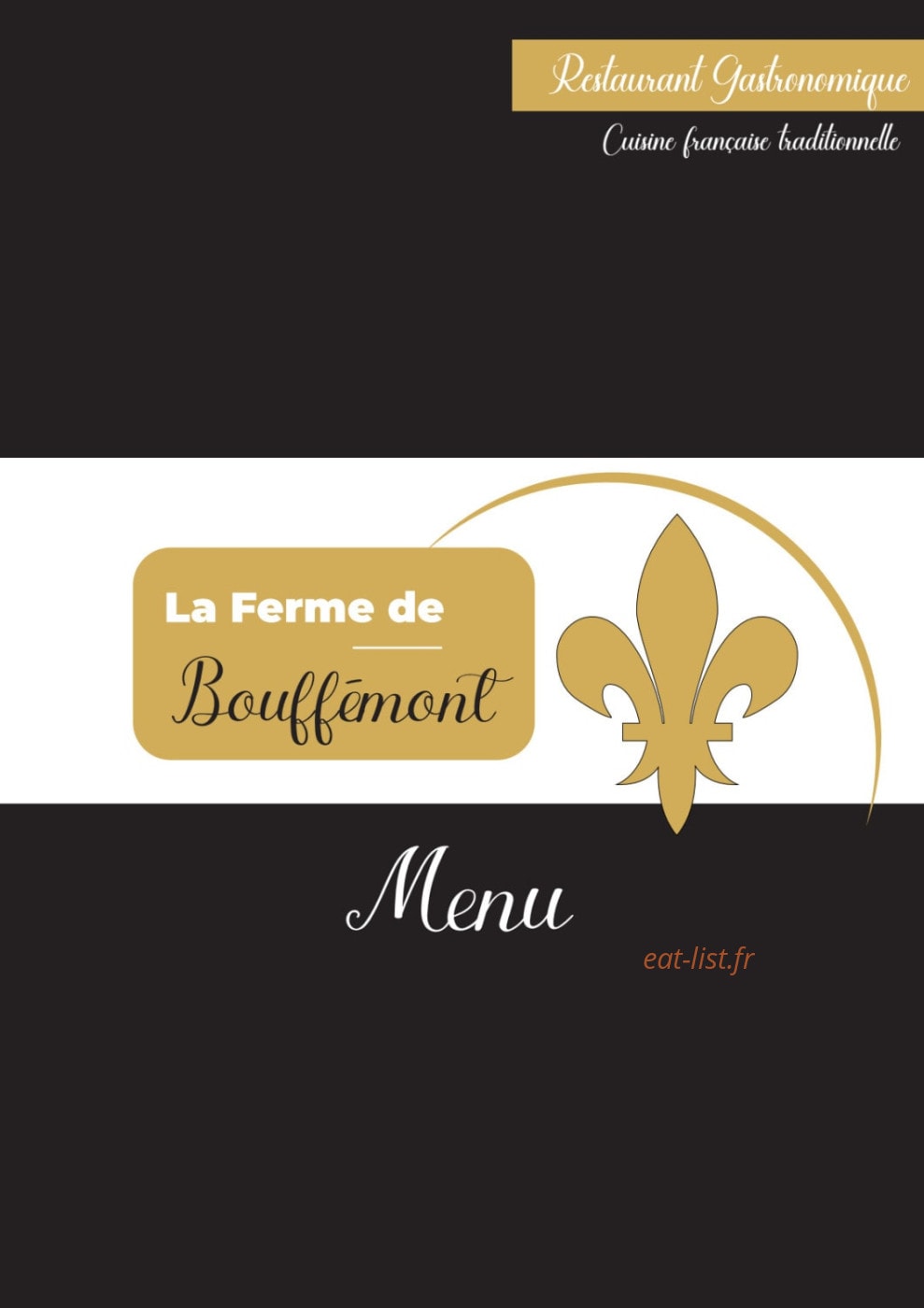 La Ferme de Bouffémont — carte page 1