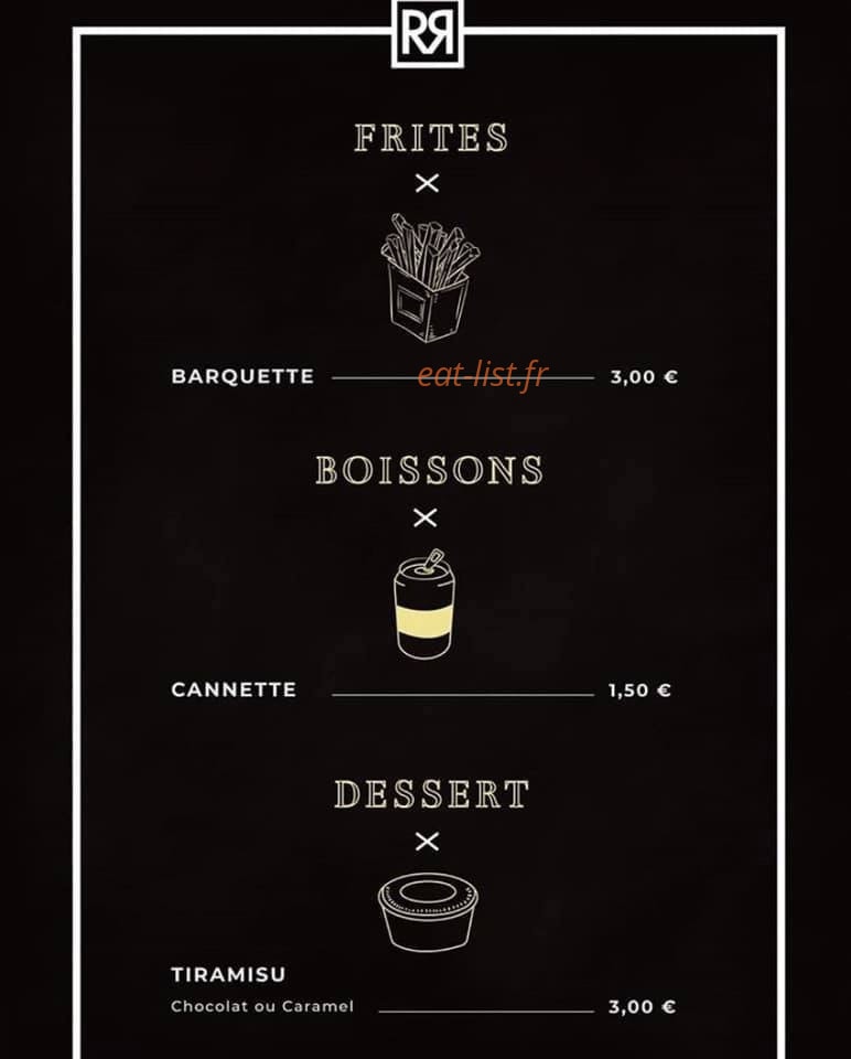 Regal Resto — carte page 4