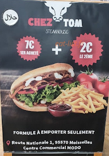 Chez Tom — carte page 1