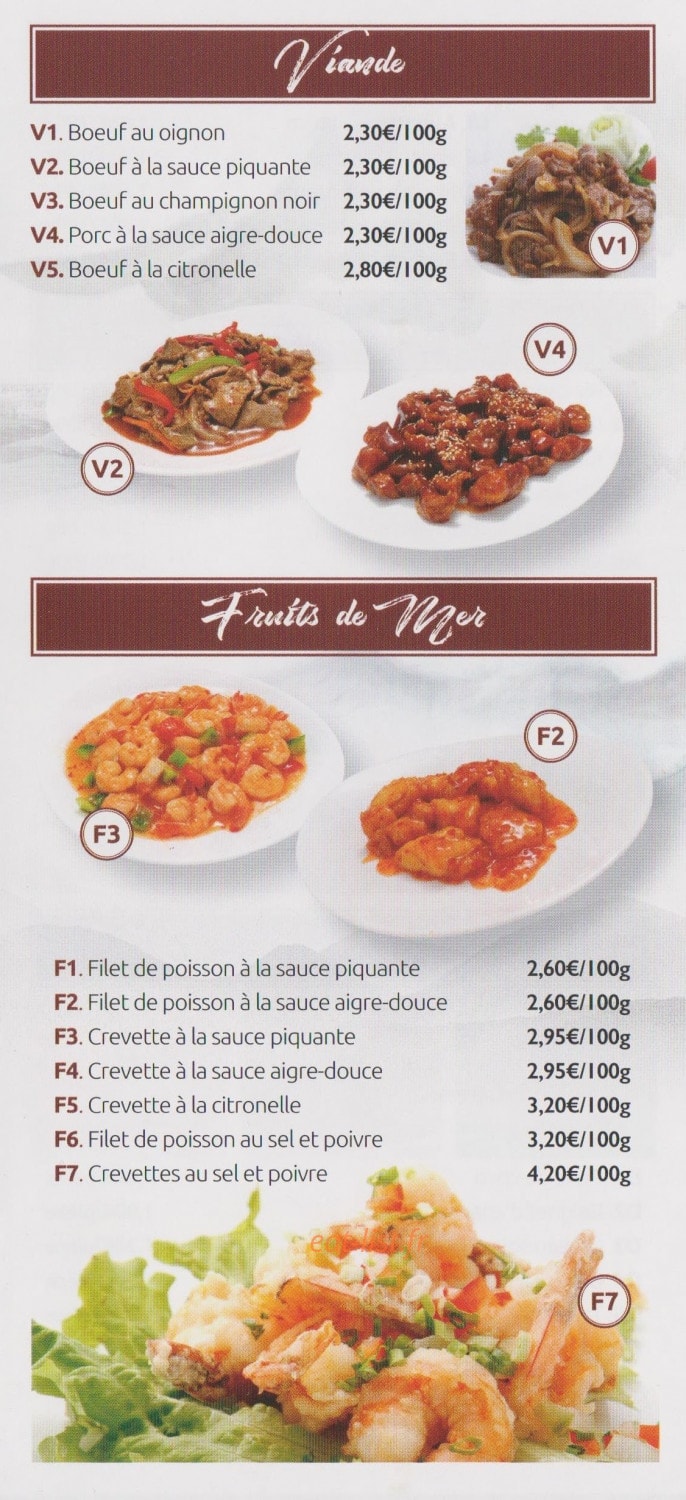 Gourmets de Moisselles — carte page 3