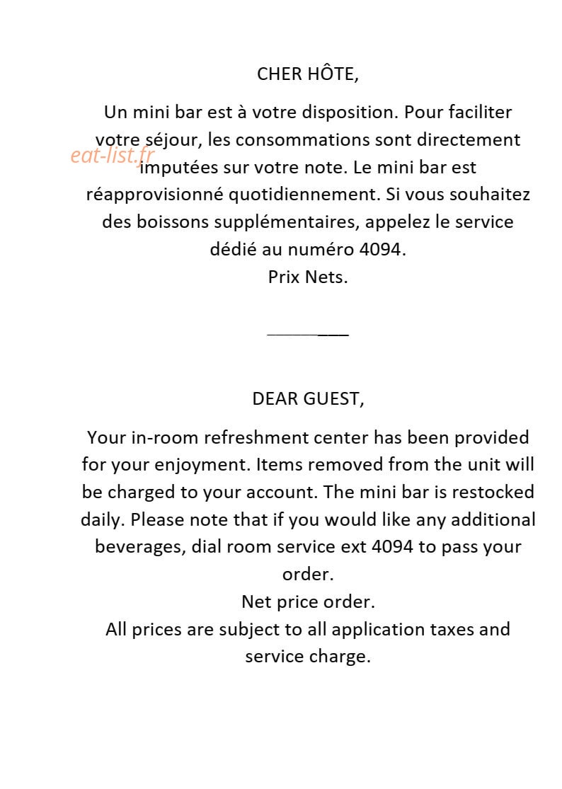 Le Piaf — carte page 9