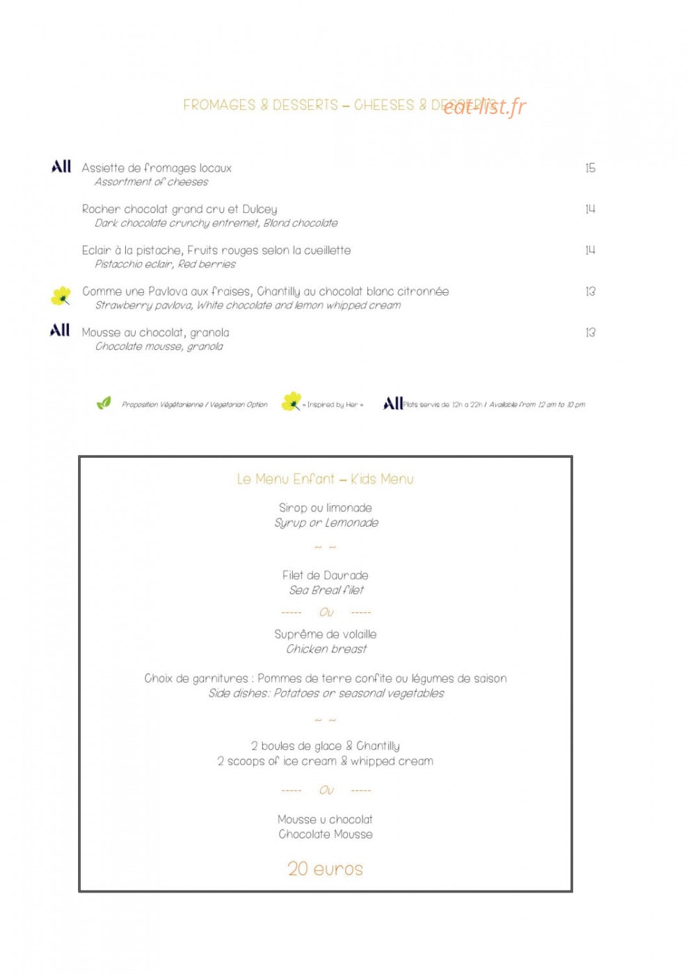 Le Piaf — carte page 7