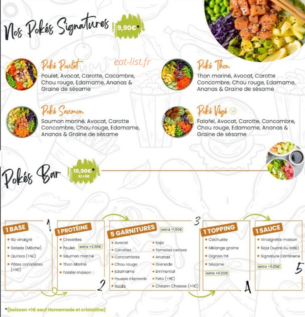 La Cantinerie — carte page 2