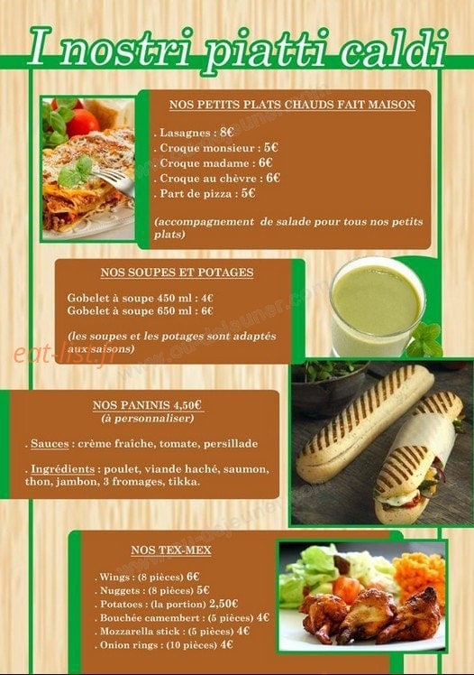 Pizza Ginos — carte page 5