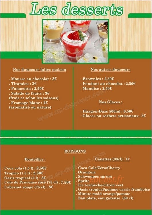 Pizza Ginos — carte page 7