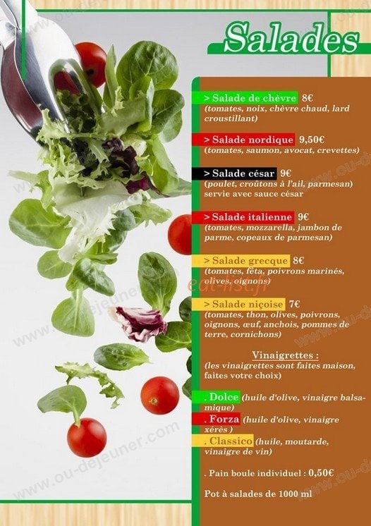 Pizza Ginos — carte page 3