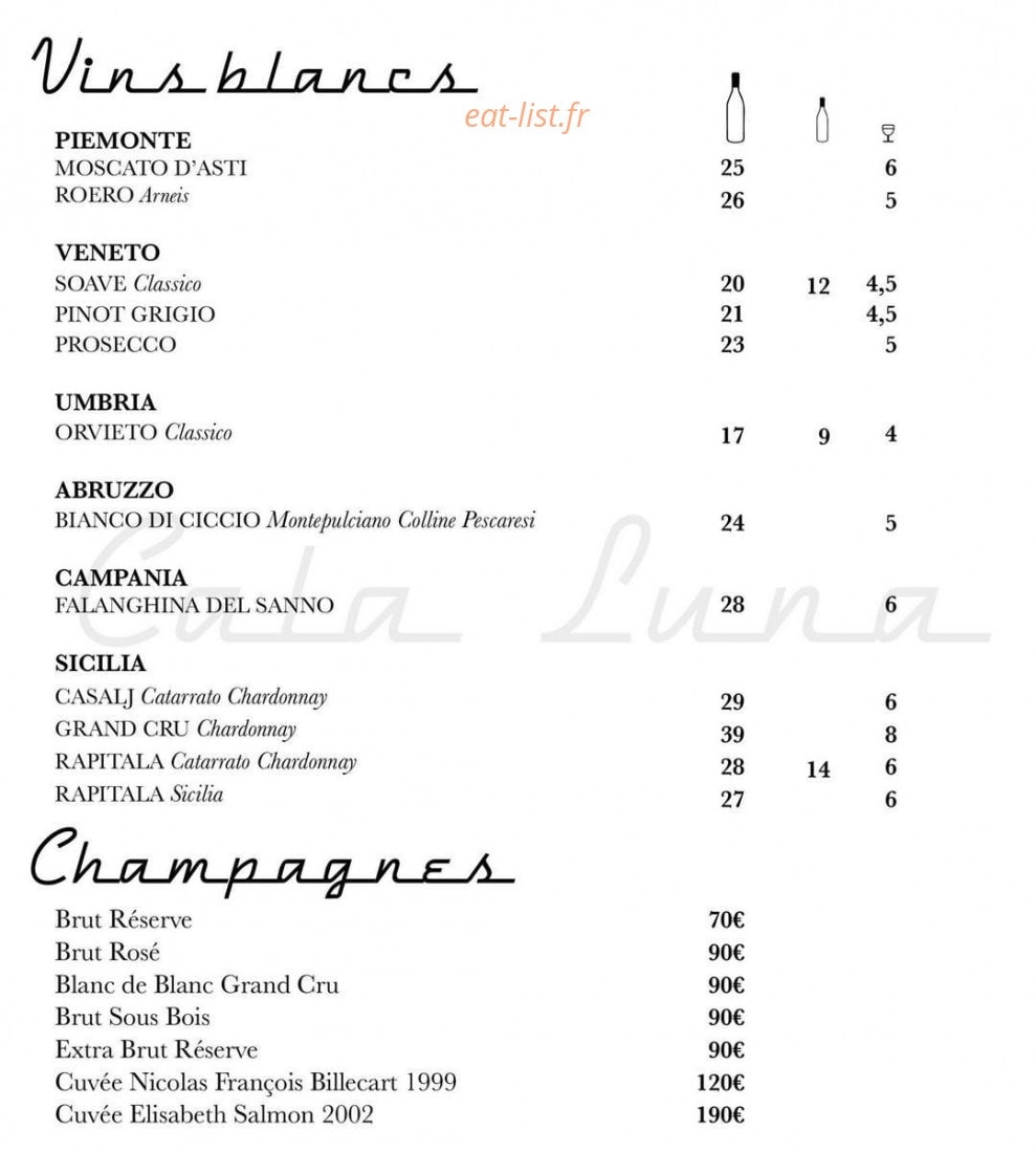 Cala Luna — carte page 16