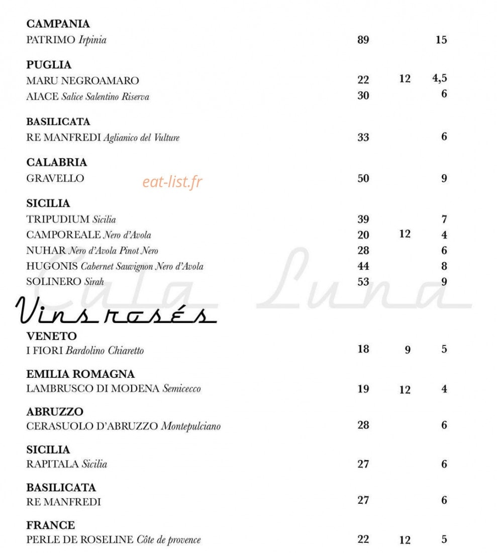 Cala Luna — carte page 15