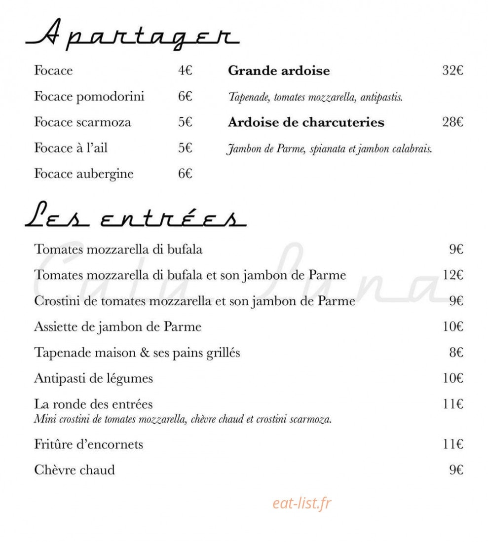 Cala Luna — carte page 2