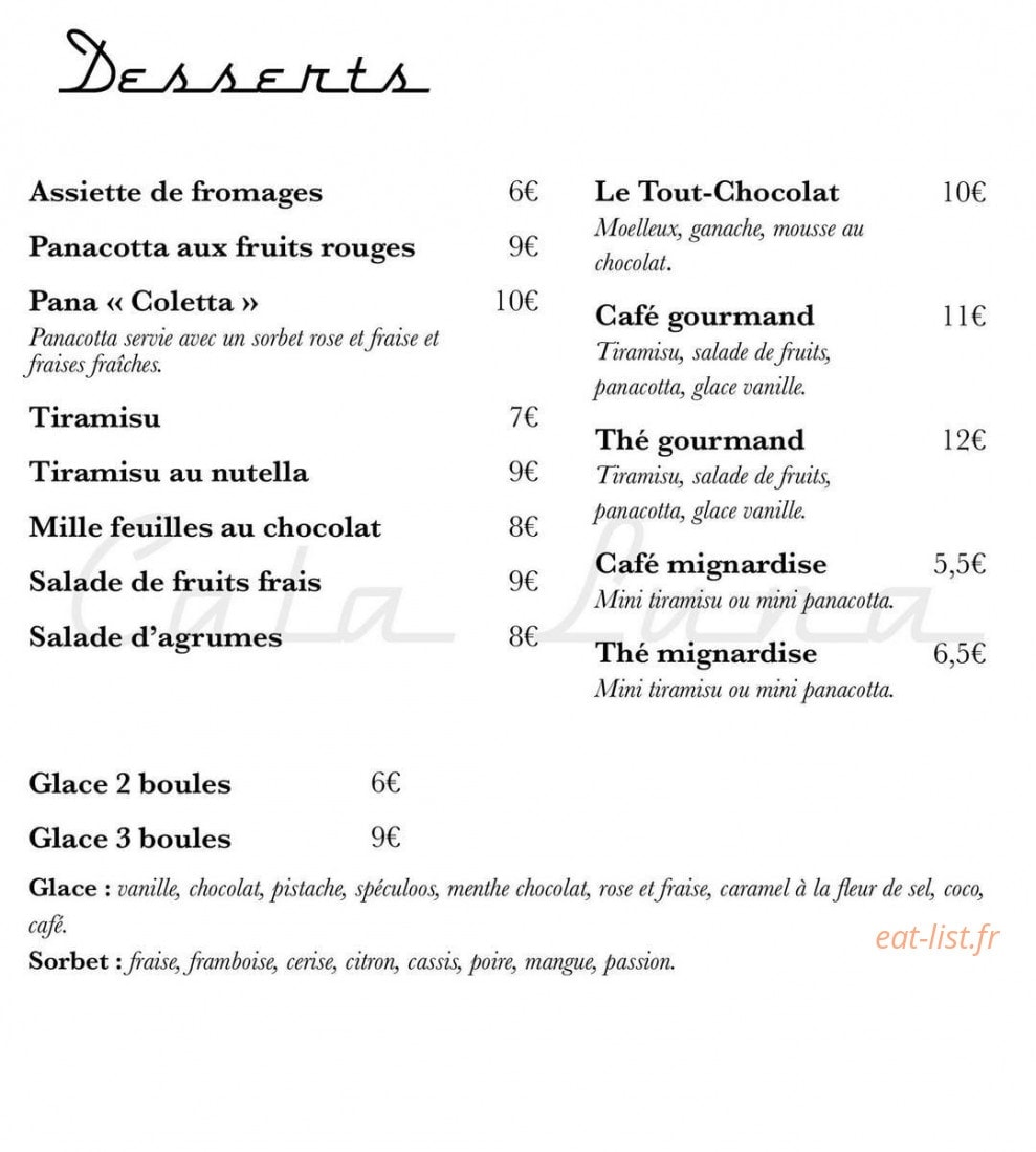 Cala Luna — carte page 8