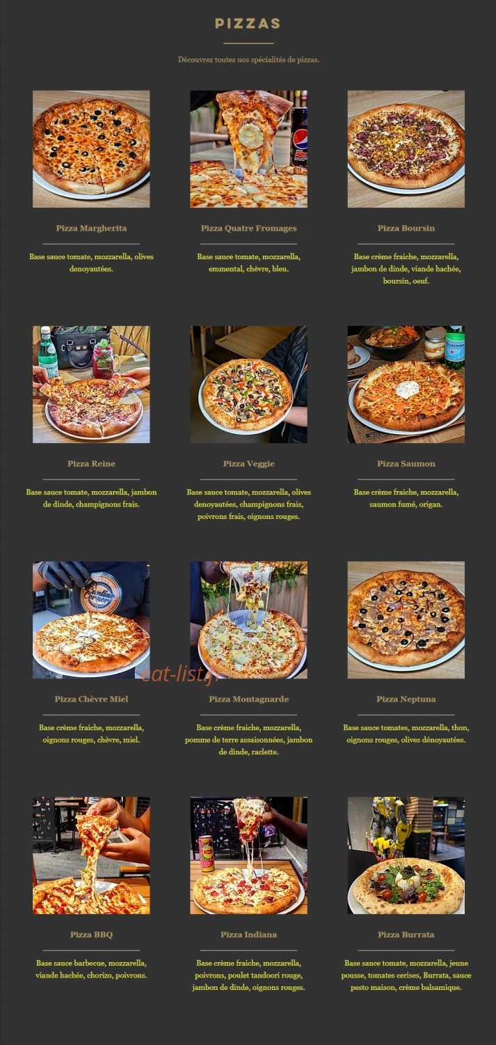Cantine Corner — carte page 6