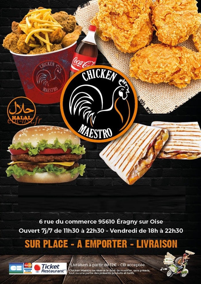 Chicken maestro — carte page 1