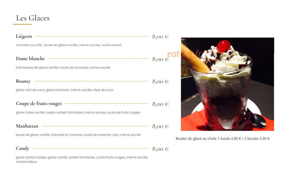 Kington Lounge — carte page 7