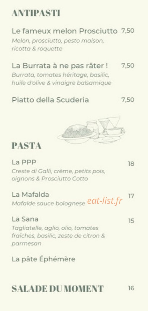 Casa Pepe — carte page 1