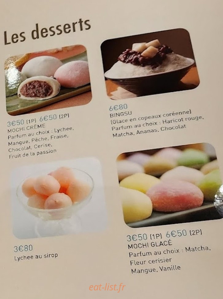 K cook — carte page 5