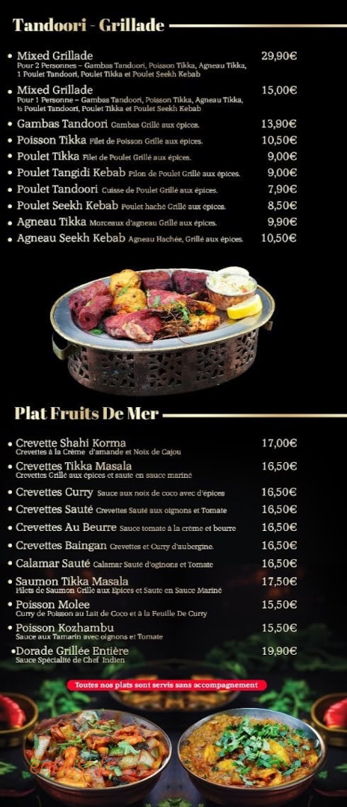 Le Chutney — carte page 6