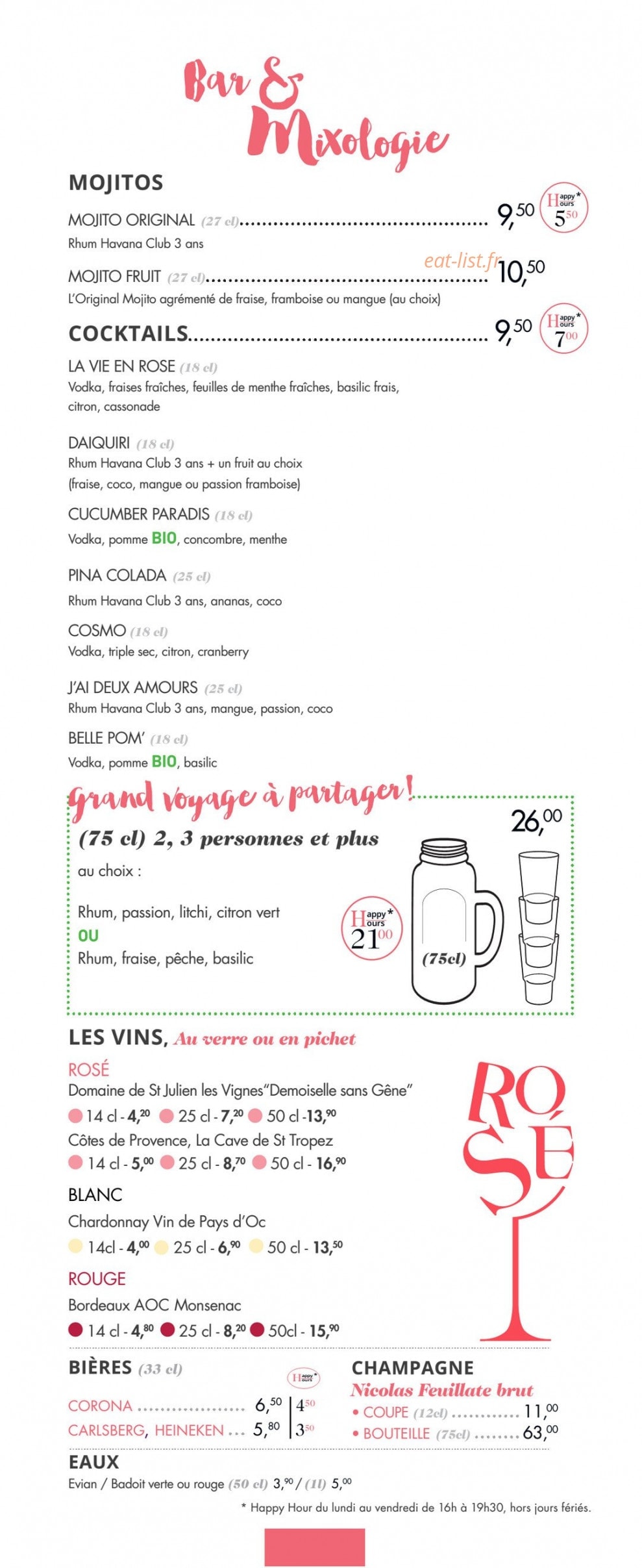 Le paradis du fruit — carte page 3