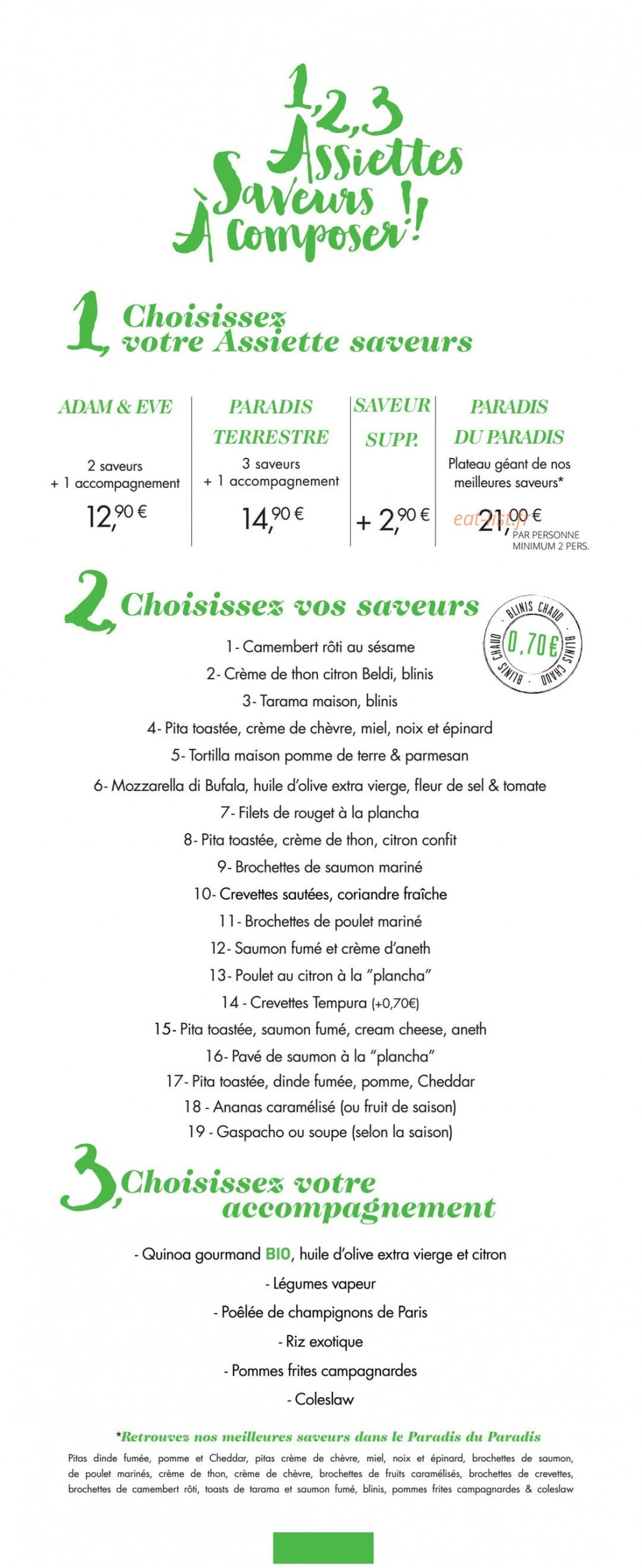 Le paradis du fruit — carte page 5