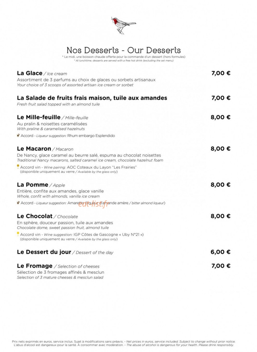Le Park — carte page 6