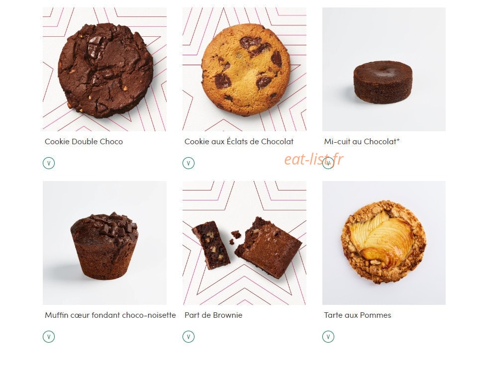 Pret A Manger — carte page 14