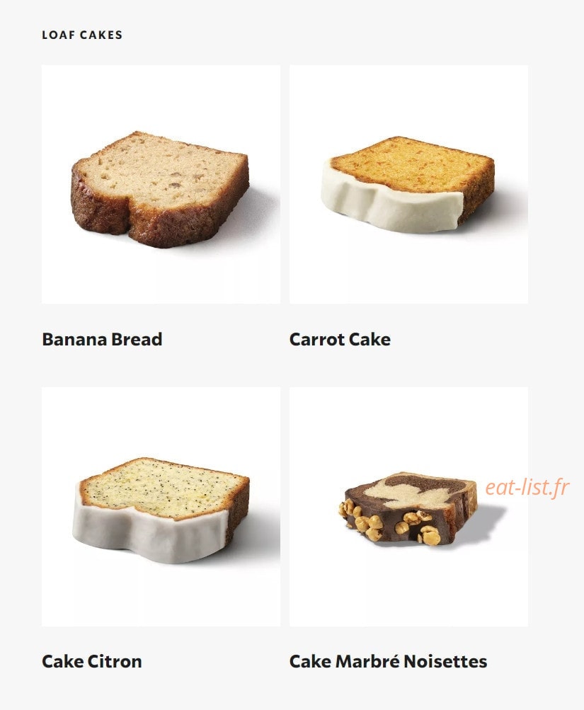 Starbucks Coffee — carte page 6