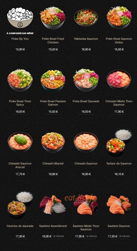 Sushi Shop — carte page 12