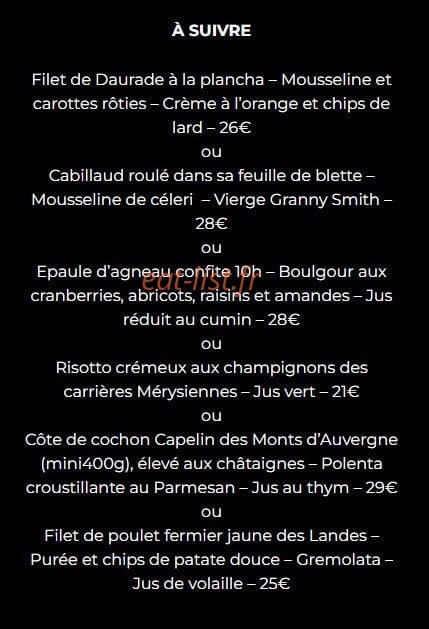 Chez Romuald — carte page 2