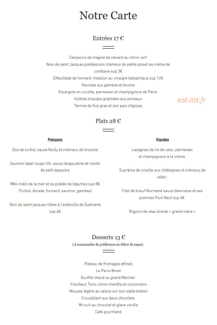 Le Sainte Jeanne — carte page 1