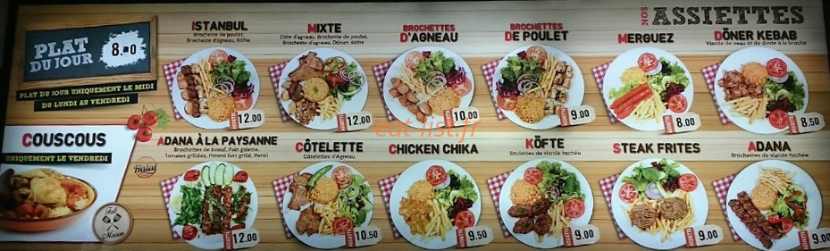 Grill Istanbul — carte page 7