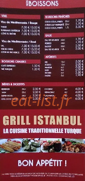 Grill Istanbul — carte page 6