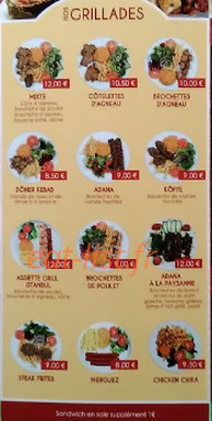 Grill Istanbul — carte page 3
