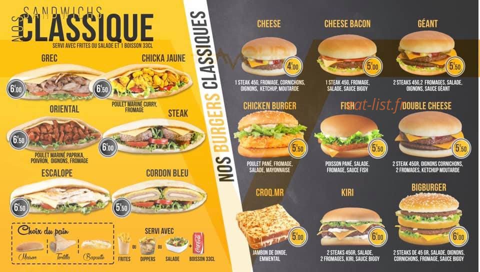 Le Flavour — carte page 6