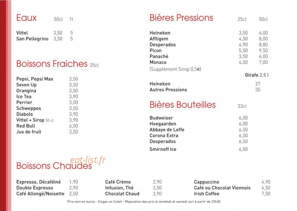 Le K.ré — carte page 6