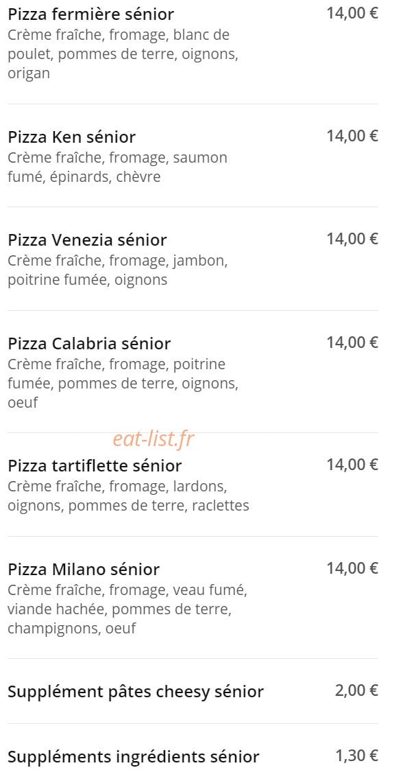 Pizza di Napoli — carte page 15