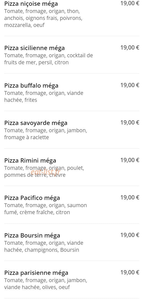 Pizza di Napoli — carte page 20