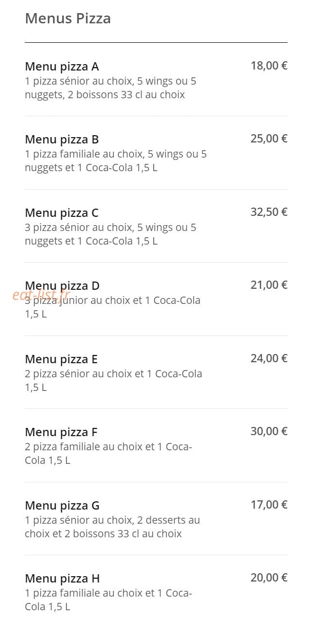 Pizza di Napoli — carte page 3