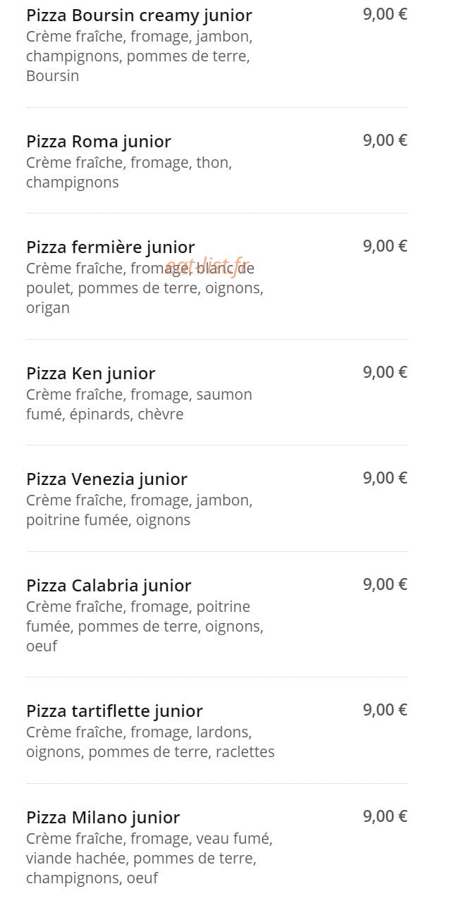 Pizza di Napoli — carte page 16