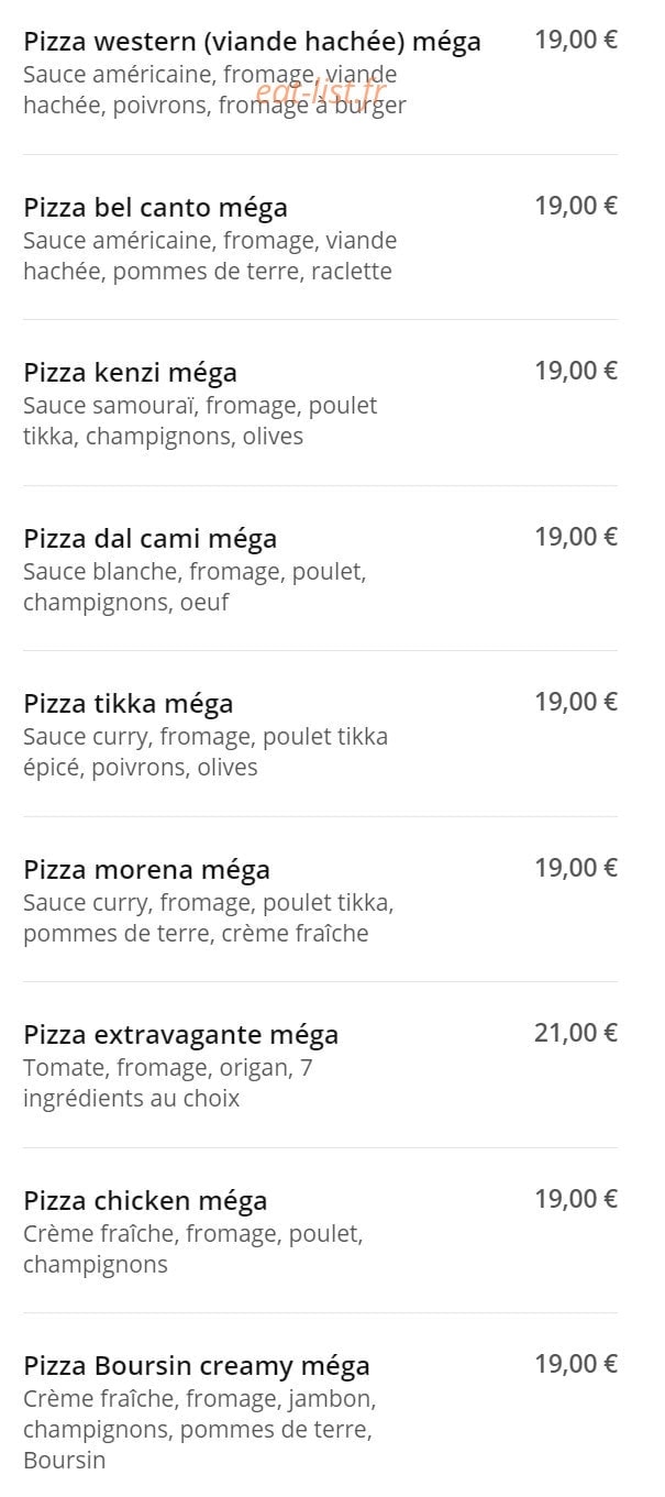 Pizza di Napoli — carte page 22