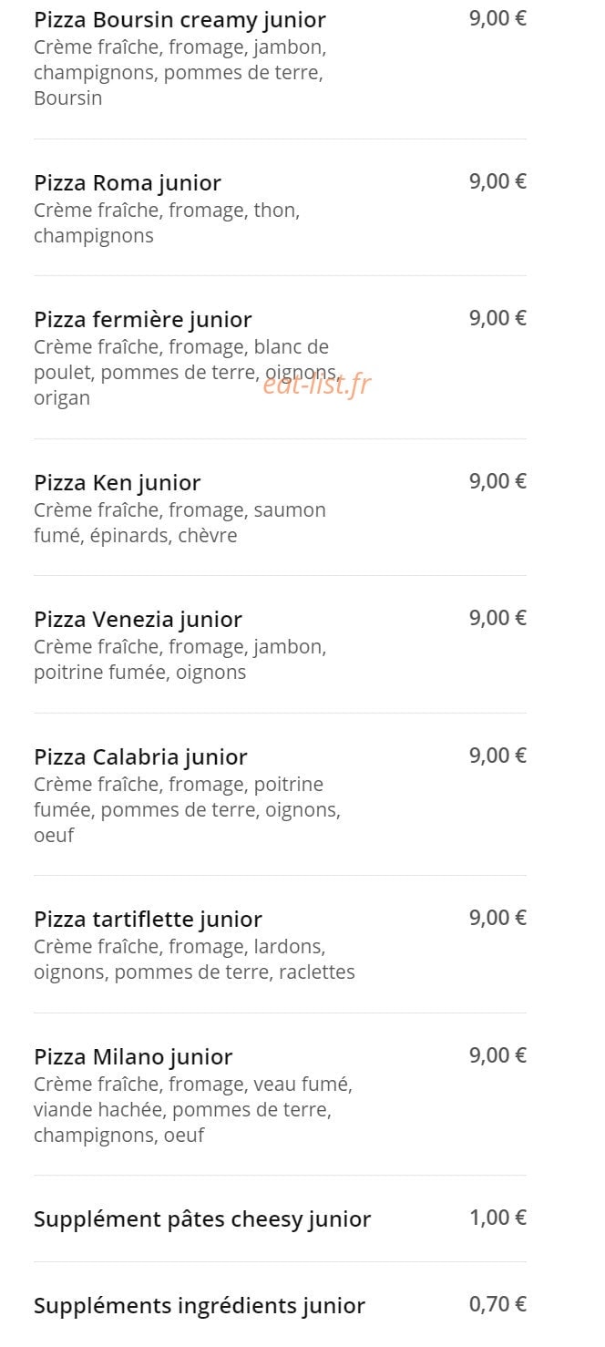 Pizza di Napoli — carte page 17