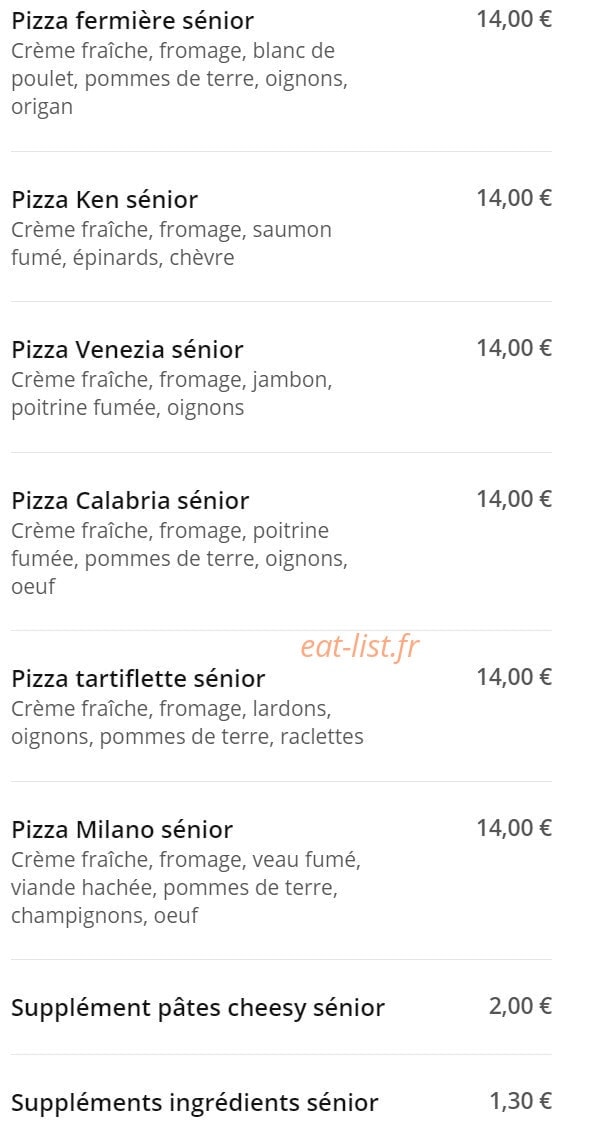 Pizza di Napoli — carte page 10