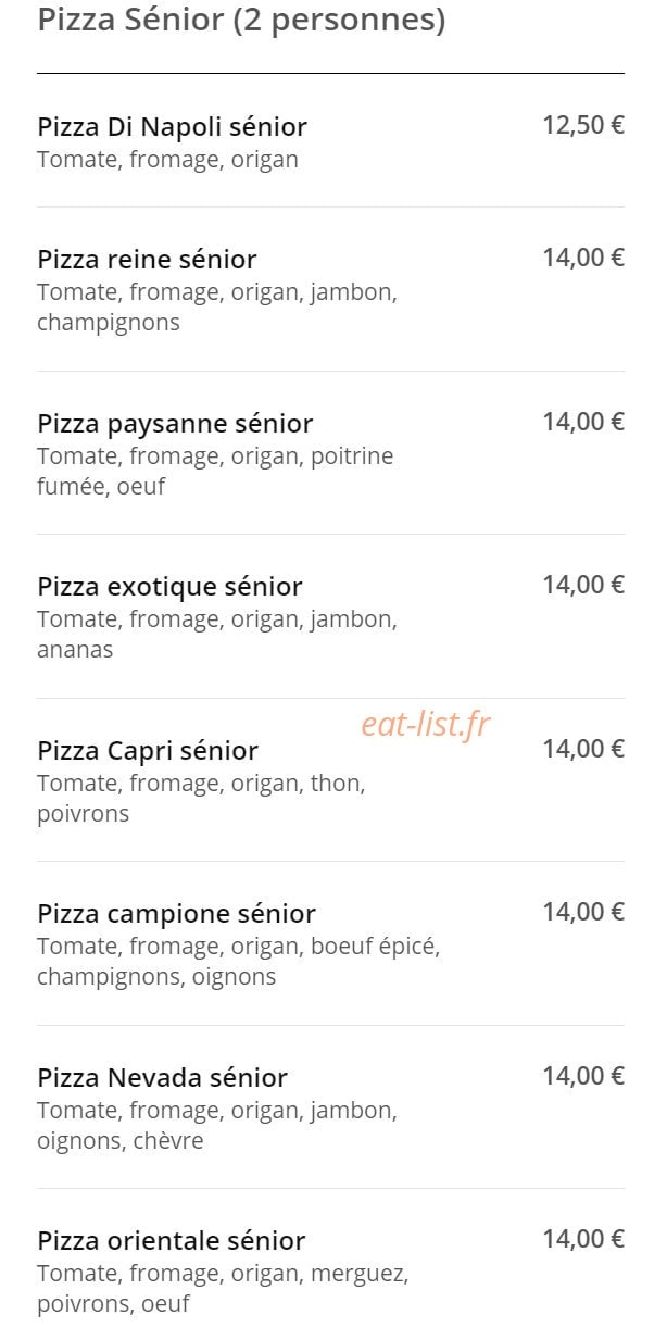 Pizza di Napoli — carte page 5