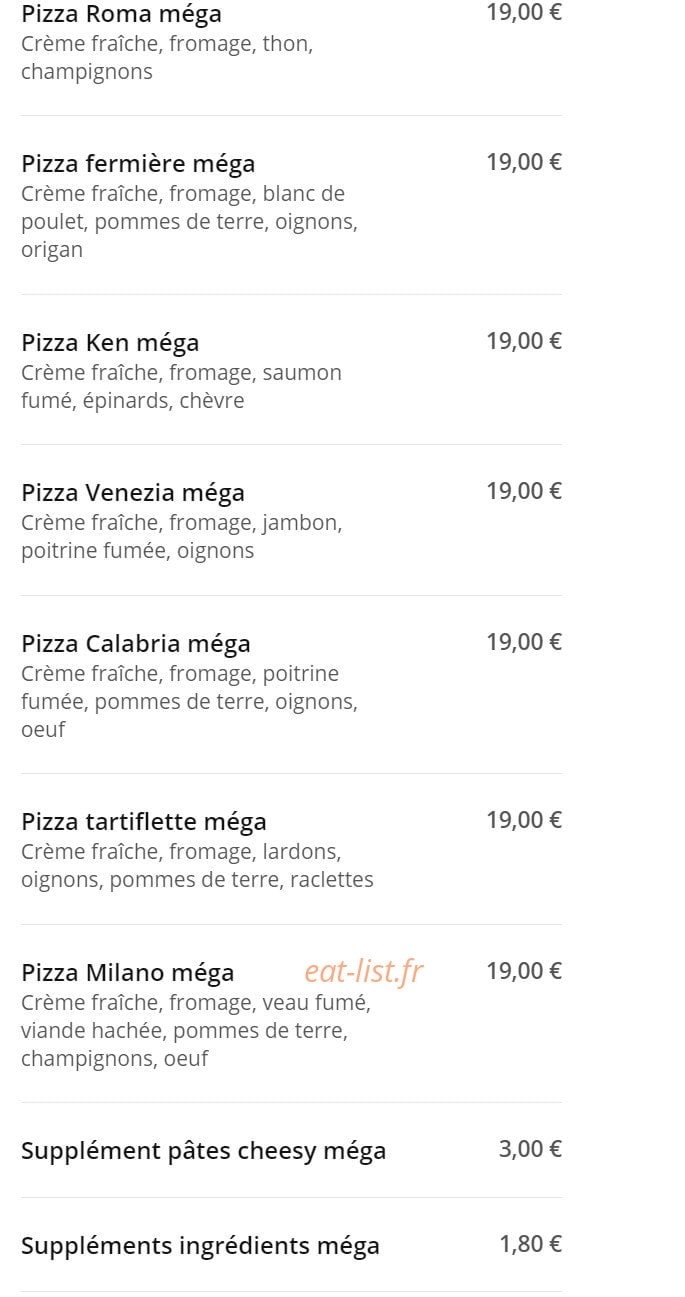 Pizza di Napoli — carte page 23