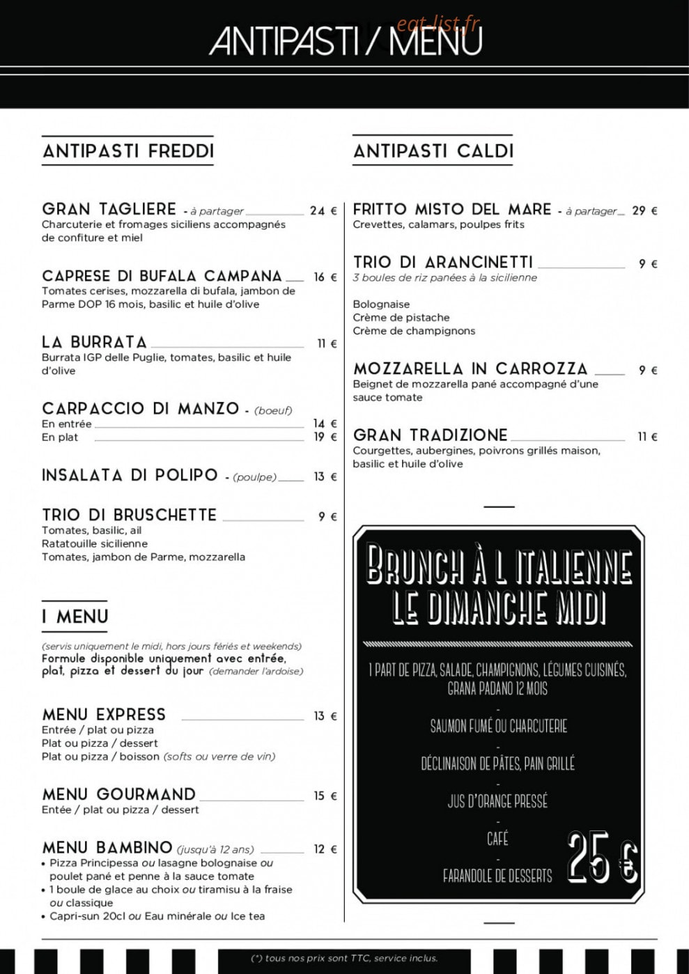 Il Capriccio — carte page 1