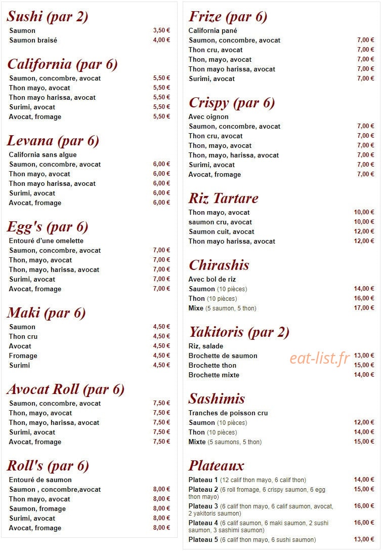 L'italiano — carte page 4