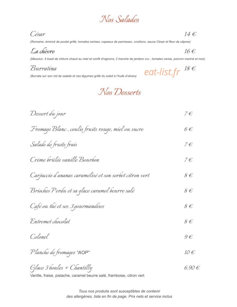 Le Faubourg — carte page 3